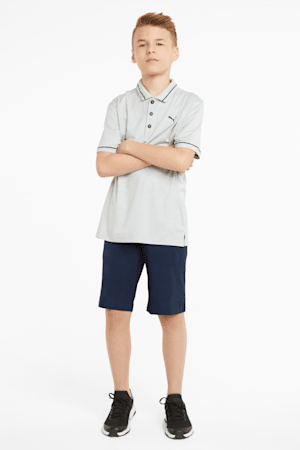 Stretch Boys' Golf Shorts, Navy Blazer, extralarge-GBR