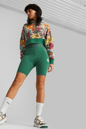 Collant short PUMA x LIBERTY Femme, Vine, extralarge