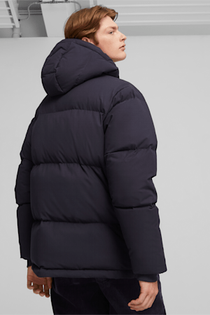 MMQ Men's Down Jacket, New Navy, extralarge
