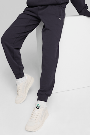 Puma essentials small logo joggers in varsity green