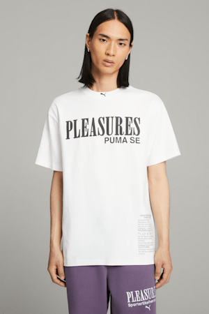 PUMA x PLEASURES Men's Tee, PUMA White, extralarge-GBR