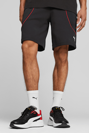 Scuderia Ferrari Race Men's Sweat Shorts, PUMA Black, extralarge