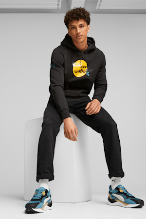 Porsche Legacy Men's Sweatshirt, PUMA Black, extralarge