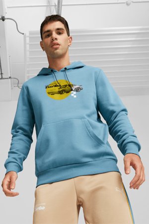Porsche Legacy Men's Sweatshirt, Bold Blue, extralarge