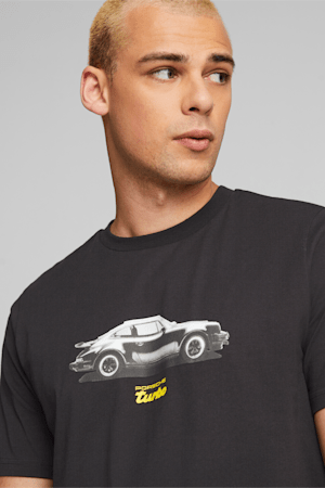 T-shirt de sports motorisés Porsche Legacy Homme, PUMA Black, extralarge