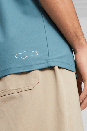 Porsche Legacy Men's Polo, Bold Blue, extralarge