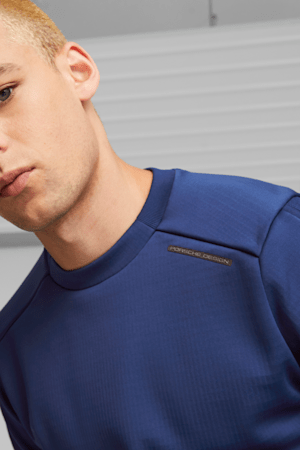Porsche Design Men's Sweatshirt, Persian Blue, extralarge
