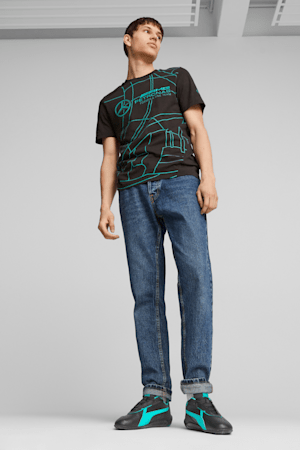 Mercedes-AMG PETRONAS Statement Men's Motorsport Tee, PUMA Black, extralarge