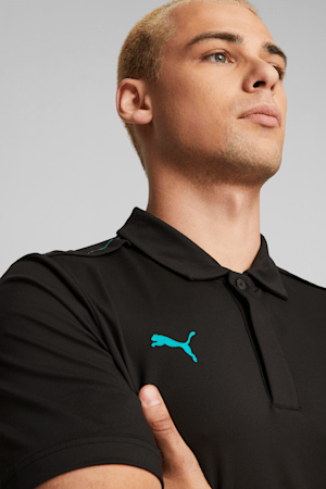 Mercedes AMG-Petronas F1® Men's Cloudspun Polo, PUMA Black, extralarge