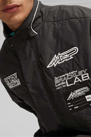 Mercedes-AMG Petronas Motorsport Garage Crews Men's Jacket, PUMA Black, extralarge