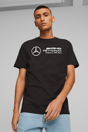 Mercedes AMG-Petronas F1® Men's Motorsport Tee, PUMA Black, extralarge