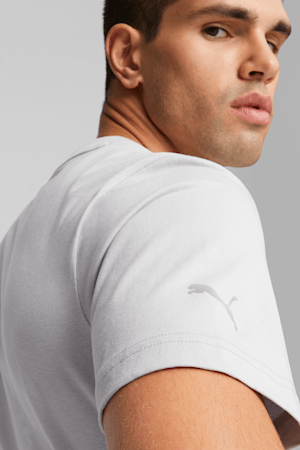 Mercedes-AMG PETRONAS Men's Motorsport Tee, Mercedes Team Silver, extralarge