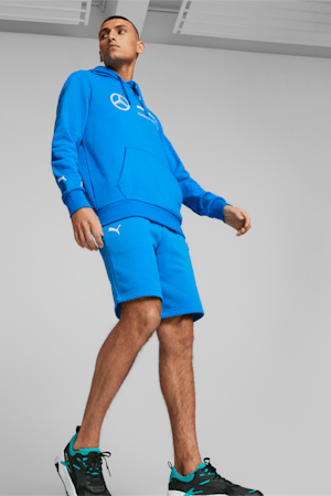 Mercedes-AMG PETRONAS Men's Motorsport Hoodie, Ultra Blue, extralarge