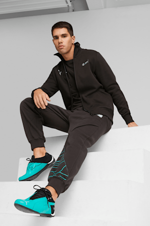 Mercedes-AMG PETRONAS Men's Motorsport Jacket, PUMA Black, extralarge