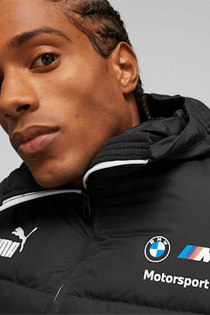 Men BMW M Motorsport MT7 Ecolite Padded Jacket, PUMA Black, extralarge-GBR