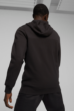 BMW M Motorsport Men's Hooded Sweat Jacket, PUMA Black, extralarge