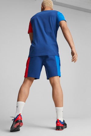 BMW M Motorsport Men's Sweat Shorts, Pro Blue-M Color, extralarge
