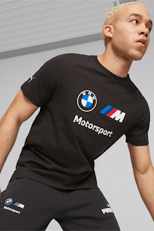 BMW M Motorsport ESS Logo Tee, PUMA Black, extralarge-GBR