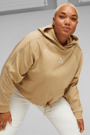 T7 Women's Hoodie, Sand Dune, extralarge