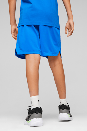 Basketball Jaws Big Kids' Boys' Shorts, Racing Blue, extralarge