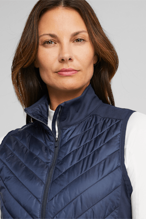 Frost Women's Golf Quilted Vest, Navy Blazer, extralarge-GBR