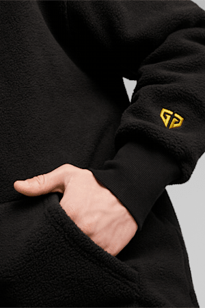 Gen.G Men's Esports Half-Zip Fleece Pullover, PUMA Black, extralarge-GBR