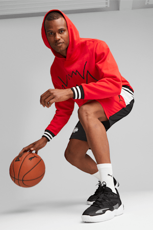 Franchise Core Men's Basketball Hoodie, For All Time Red, extralarge-GBR