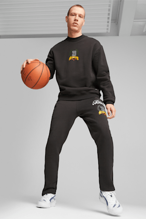 Franchise Men's Basketball Sweatshirt, PUMA Black, extralarge-GBR