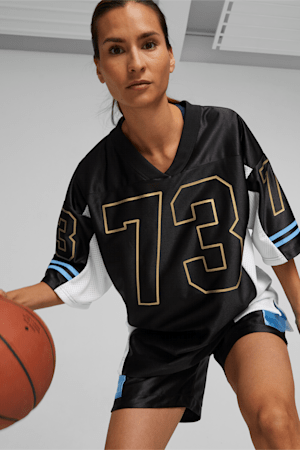 Gold Standard Women's Basketball Jersey, PUMA Black-PUMA White, extralarge-GBR
