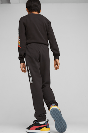Classics Brand Love Big Kids' Sweatpants, PUMA Black, extralarge