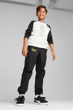 T-shirt à manches longues PUMA x SPONGEBOB SQUAREPANTS Jeunes, PUMA White, extralarge