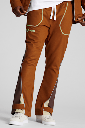 PUMA x LAMELO BALL LaFrancé Pants, Teak-Chestnut Brown, extralarge