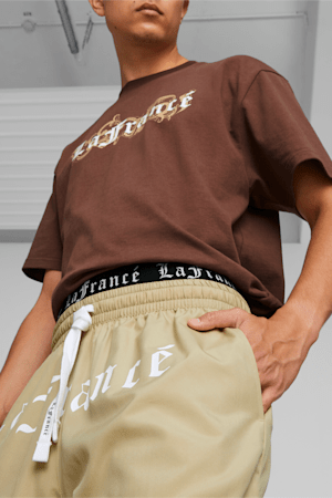 PUMA x LAMELO BALL LaFrancé Men's Woven Shorts, Sand Dune-Chestnut Brown, extralarge