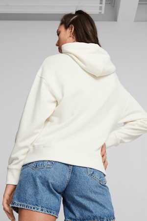 CLASSICS Logo Women's Hoodie, Warm White, extralarge