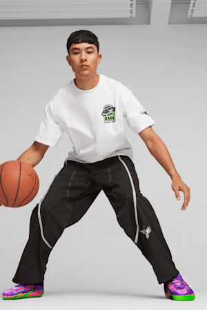 MELO x TOXIC Men's Basketball Dime Pants, PUMA Black, extralarge-GBR