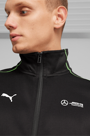 Mercedes-AMG PETRONAS MT7 Men's Track Jacket, PUMA Black, extralarge