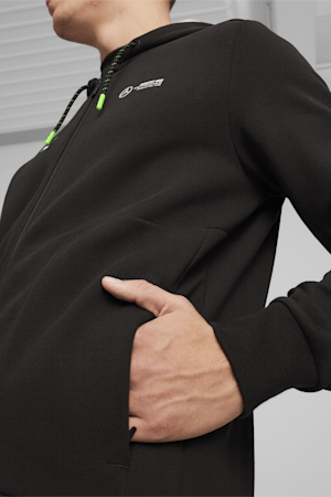 Veste de survêtement à capuche Mercedes-AMG Petronas Motorsport Homme, PUMA Black, extralarge