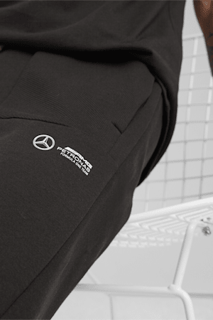 Mercedes-AMG Petronas Motorsport Men's Sweatpants, PUMA Black, extralarge