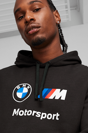 BMW M Motorsport ESS Men's Hoodie, PUMA Black, extralarge