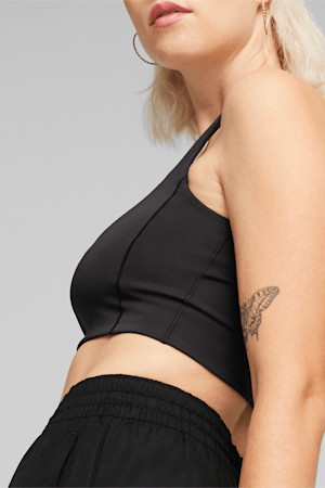 T7 Women's Crop Top, PUMA Black, extralarge