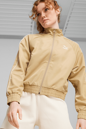 T7 Women's Track Jacket, Prairie Tan, extralarge