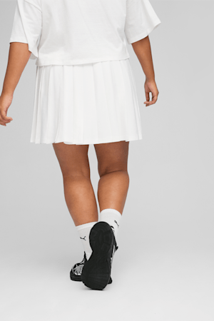 CLASSICS Women's Pleated Skirt, PUMA White, extralarge