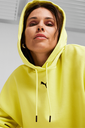 DARE TO Women's Oversized Hoodie, Lime Sheen, extralarge-GBR