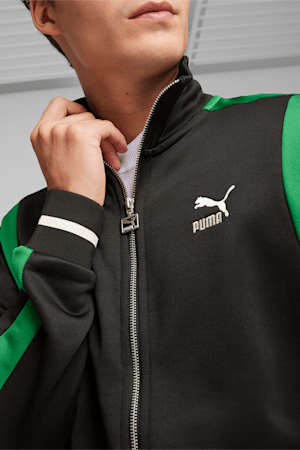 For the Fanbase T7 Men's Track Jacket, PUMA Black, extralarge
