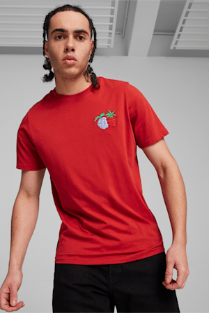 PUMA x ONE PIECE Graphic Men's Tee, Club Red, extralarge