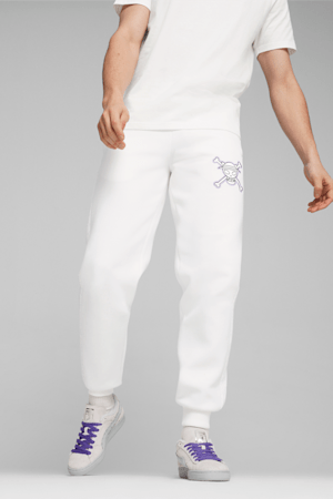 PUMA x ONE PIECE Men's T7 Pants, PUMA White, extralarge