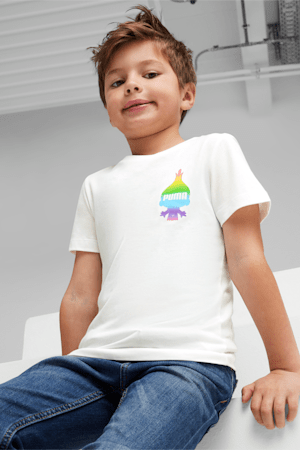 PUMA x TROLLS Kids' Tee, PUMA White, extralarge-GBR