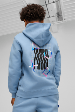 PUMA x PLAYSTATION Youth Hoodie, Zen Blue, extralarge-GBR
