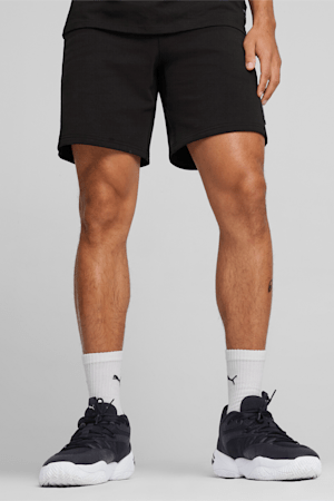 Pivot Basketball Sweat Shorts, PUMA Black, extralarge-GBR