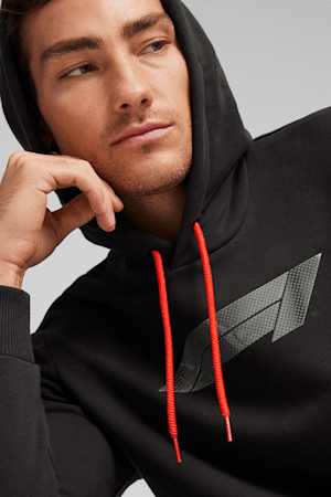Dark green puma hoodie top